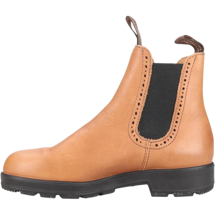 Blundstone Side Gore Boots 5 Women's 24.0cm genuine leather brown type Vintage Second Hand