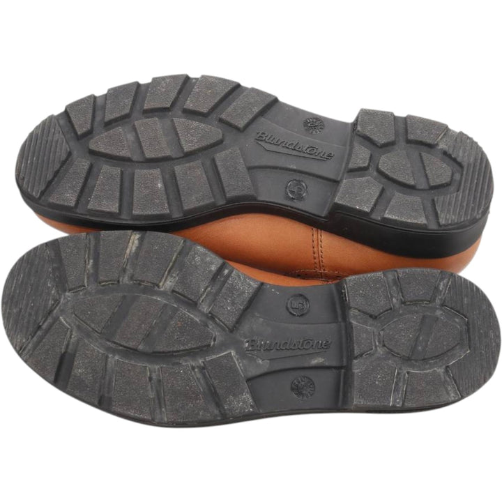 Blundstone Side Gore Boots 5 Women's 24.0cm genuine leather brown type Vintage Second Hand