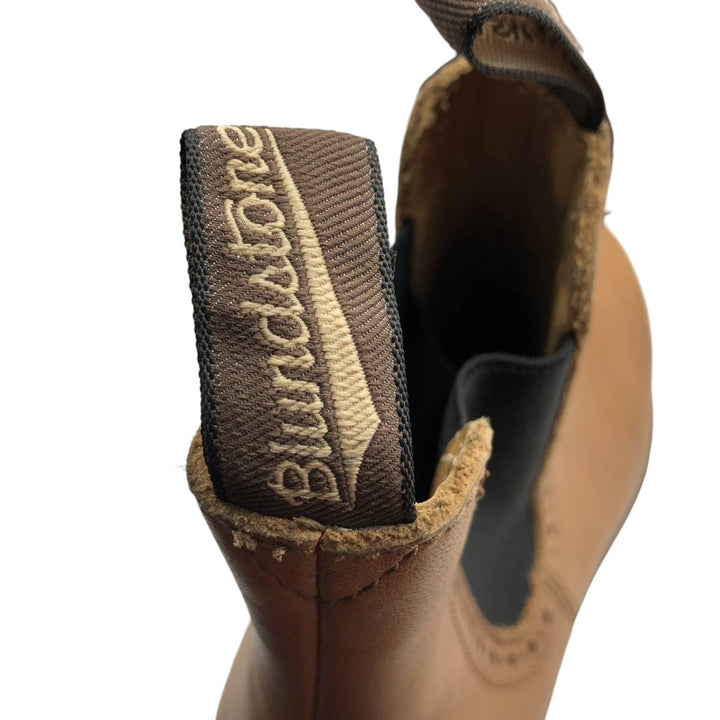 Blundstone Side Gore Boots 5 Women's 24.0cm genuine leather brown type Vintage Second Hand