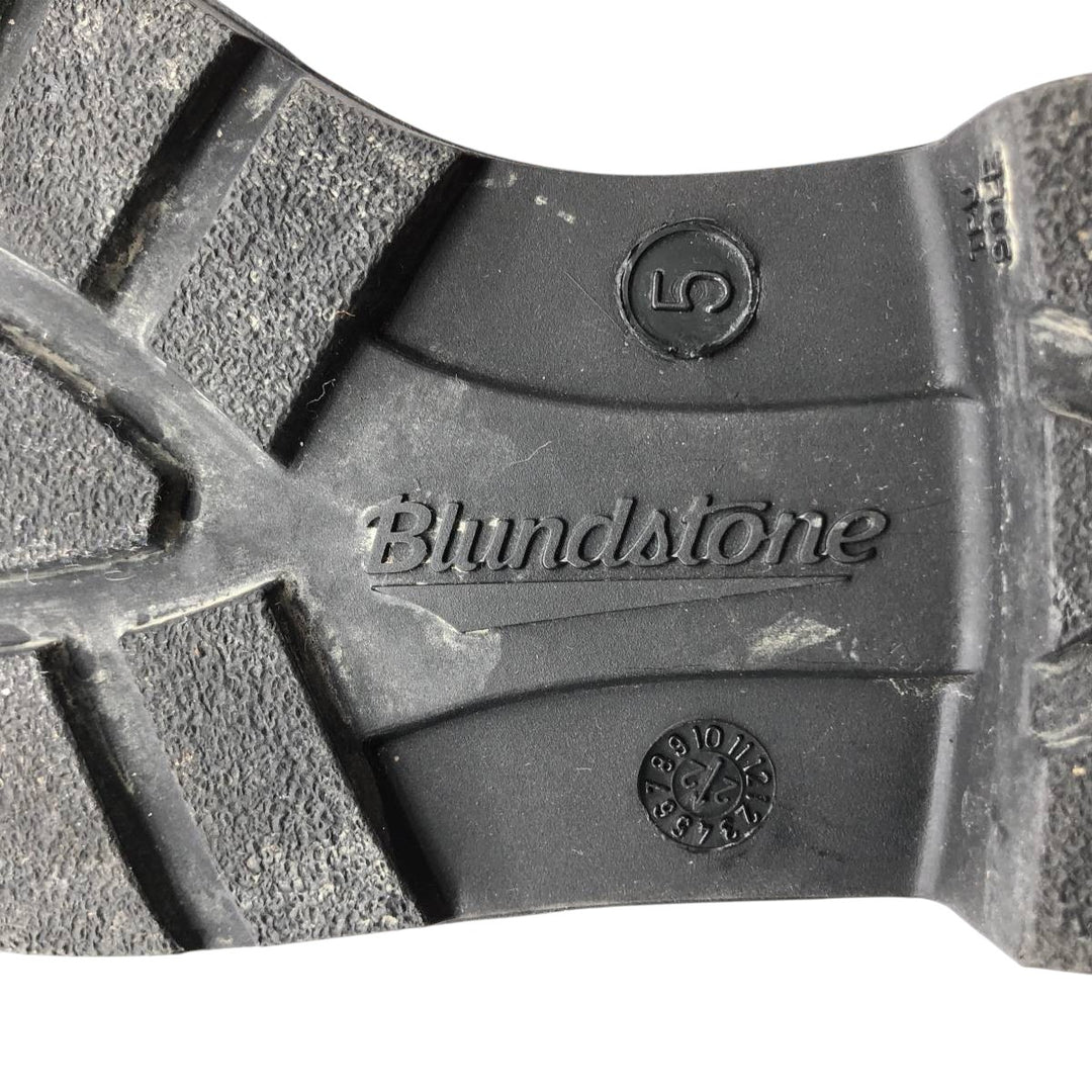 Blundstone Side Gore Boots 5 Women's 24.0cm genuine leather brown type Vintage Second Hand
