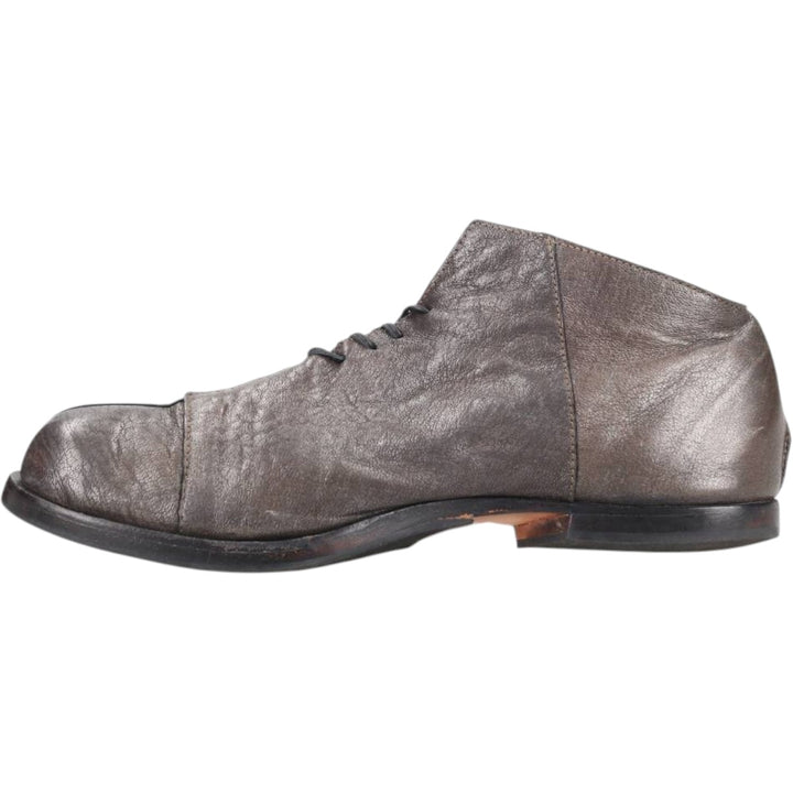 Sidewalk CYDNOQ Short Boots, Made in USA, Size 39 Women's 24.5cm genuine leather black type Vintage Second Hand