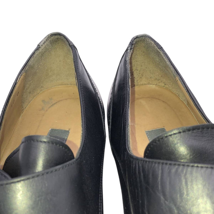 Bally monk strap shoes, made in Italy, size 10 D Men's 28.5cm unclear black type Vintage Second Hand
