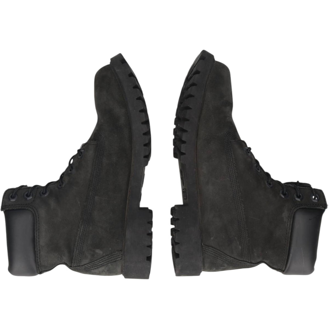 Timberland 6-inch Premium PRIMALOFT Suede Work Boots, Size 5 (M) Women's 22.0cm Genuine Leather Suede black type Vintage Second Hand