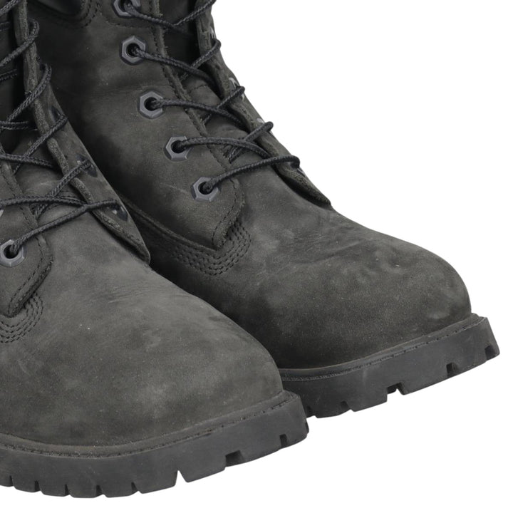 Timberland 6-inch Premium PRIMALOFT Suede Work Boots, Size 5 (M) Women's 22.0cm Genuine Leather Suede black type Vintage Second Hand