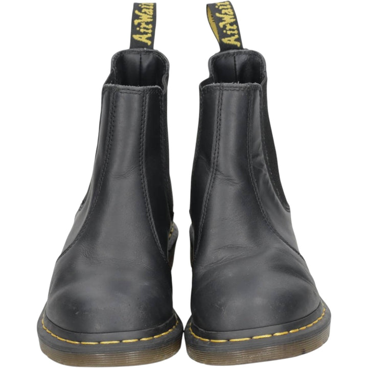 Dr. Martens 2976 CHELSEA Chelsea Side Gore Boots, Size 5 Women's 24.0cm unclear black type Vintage Second Hand