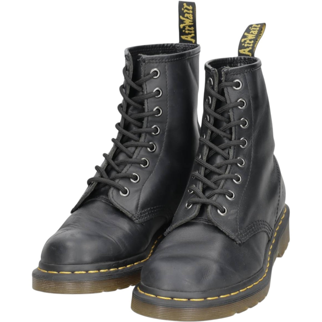 Dr. Martens 1460 W 8-hole boots, size 5 Women's 24.0cm unclear black type Vintage Second Hand