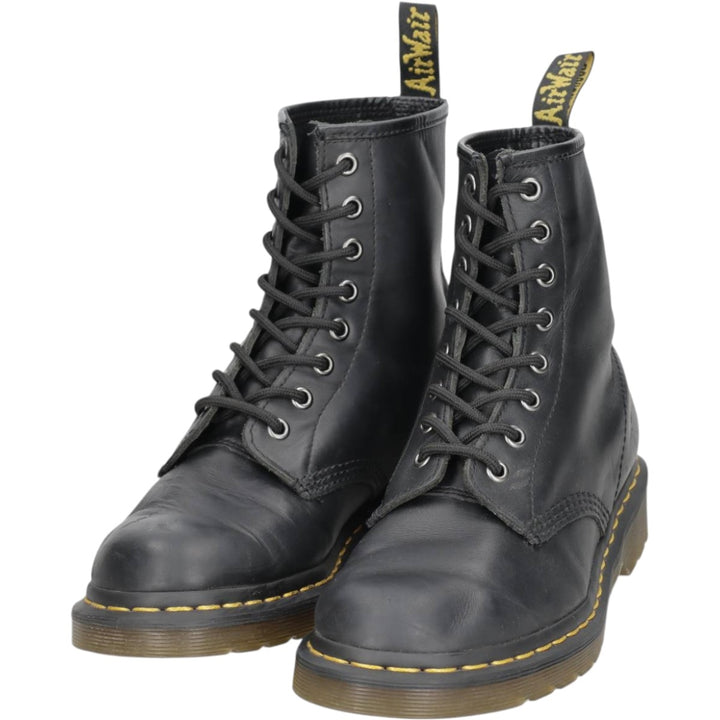 Dr. Martens 1460 W 8-hole boots, size 5 Women's 24.0cm unclear black type Vintage Second Hand