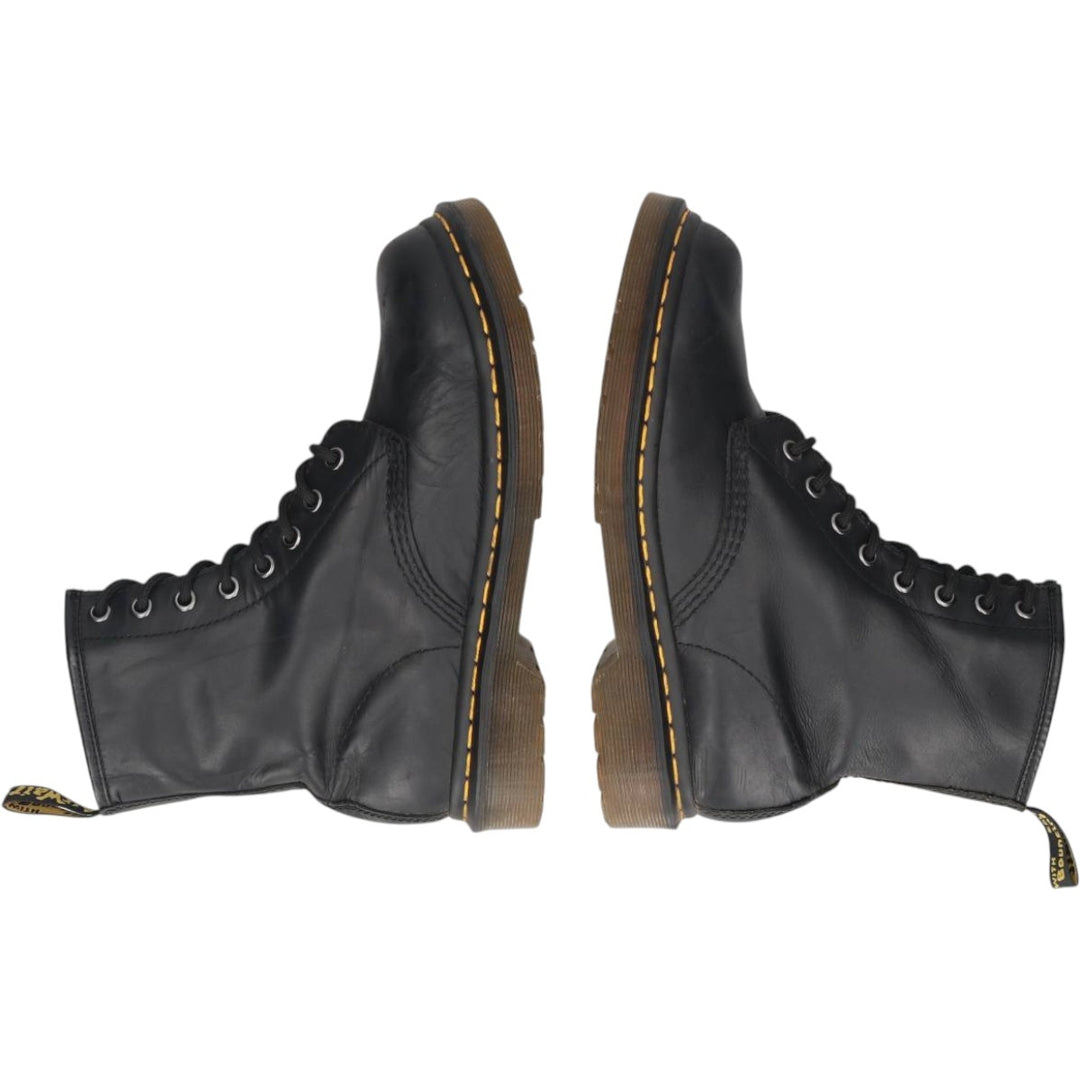 Dr. Martens 1460 W 8-hole boots, size 5 Women's 24.0cm unclear black type Vintage Second Hand