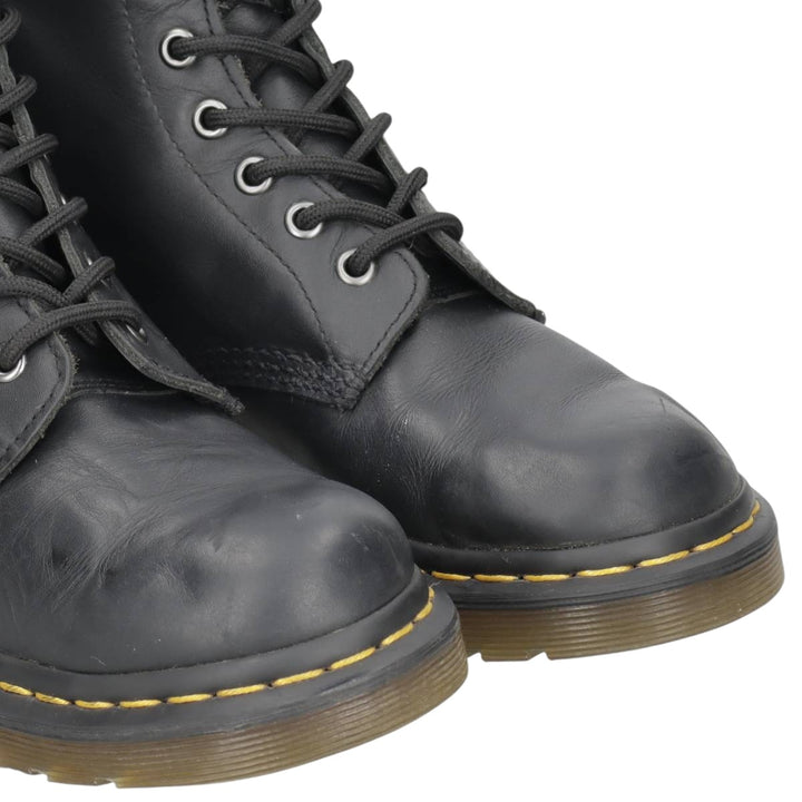 Dr. Martens 1460 W 8-hole boots, size 5 Women's 24.0cm unclear black type Vintage Second Hand