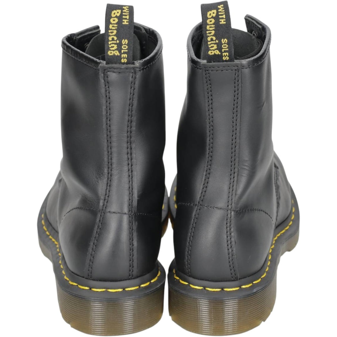 Dr. Martens 11821 8-hole boots, size 6 Women's 25.0cm genuine leather black type Vintage Second Hand