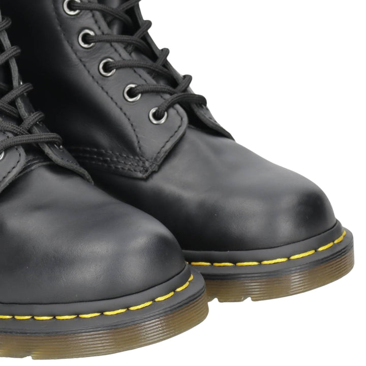 Dr. Martens 11821 8-hole boots, size 6 Women's 25.0cm genuine leather black type Vintage Second Hand
