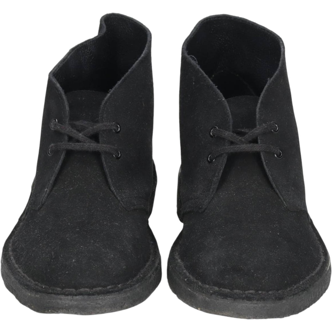 Clarks ORIGINALS Chukka Boots, Size 7 1/2 (M) Women's 24.5cm unclear black type Vintage Second Hand