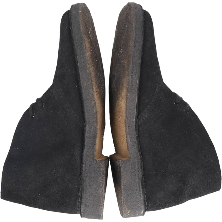 Clarks ORIGINALS Chukka Boots, Size 7 1/2 (M) Women's 24.5cm unclear black type Vintage Second Hand