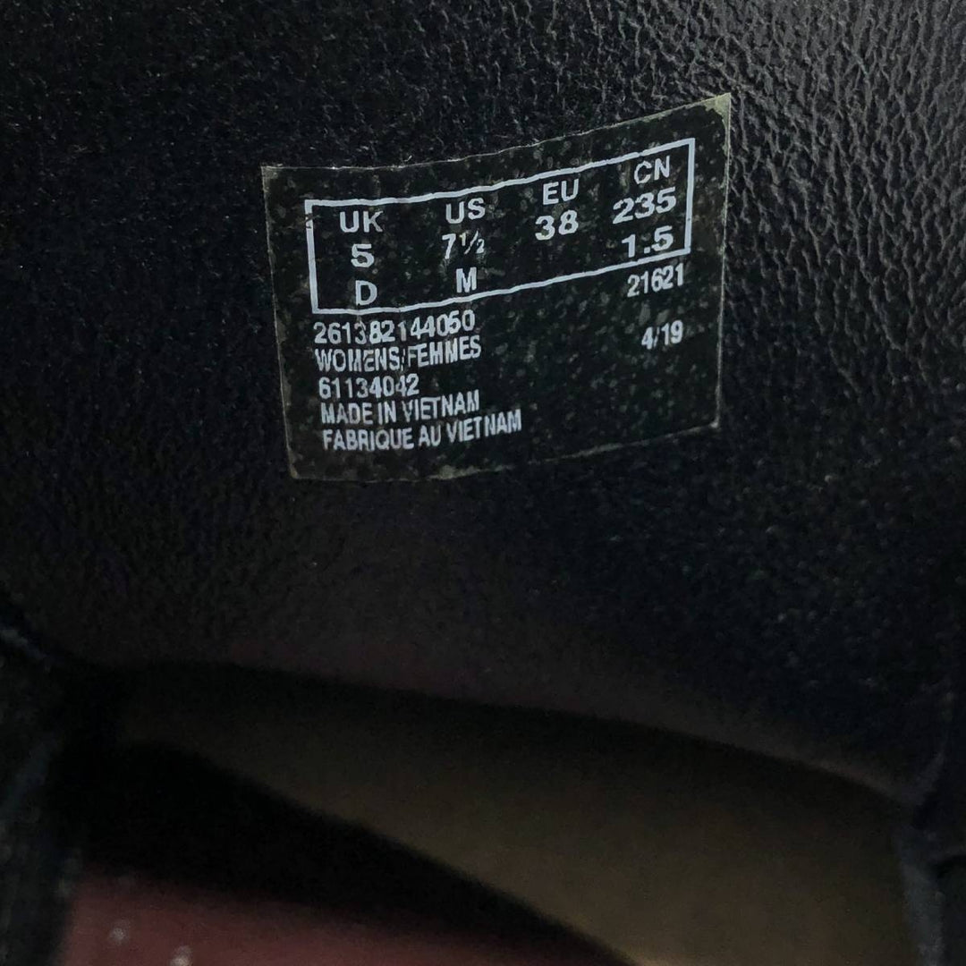 Clarks ORIGINALS Chukka Boots, Size 7 1/2 (M) Women's 24.5cm unclear black type Vintage Second Hand