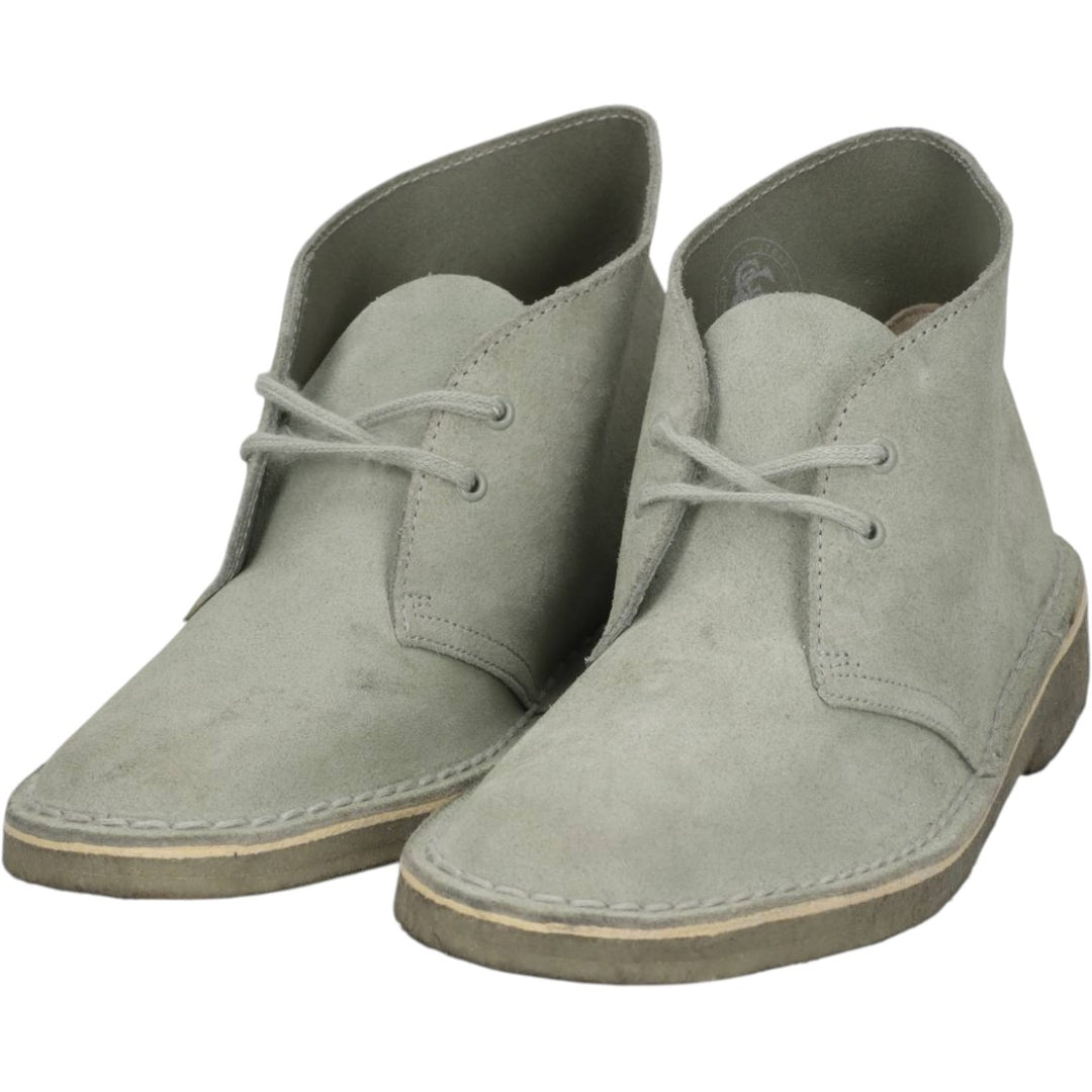 Clarks Wallabee Chukka Boots, Size 8 M Women's 25.0cm unclear Khaki type sage green Vintage Second Hand
