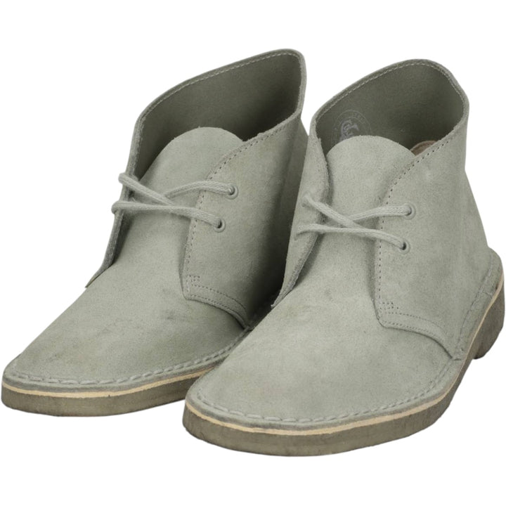 Clarks Wallabee Chukka Boots, Size 8 M Women's 25.0cm unclear Khaki type sage green Vintage Second Hand
