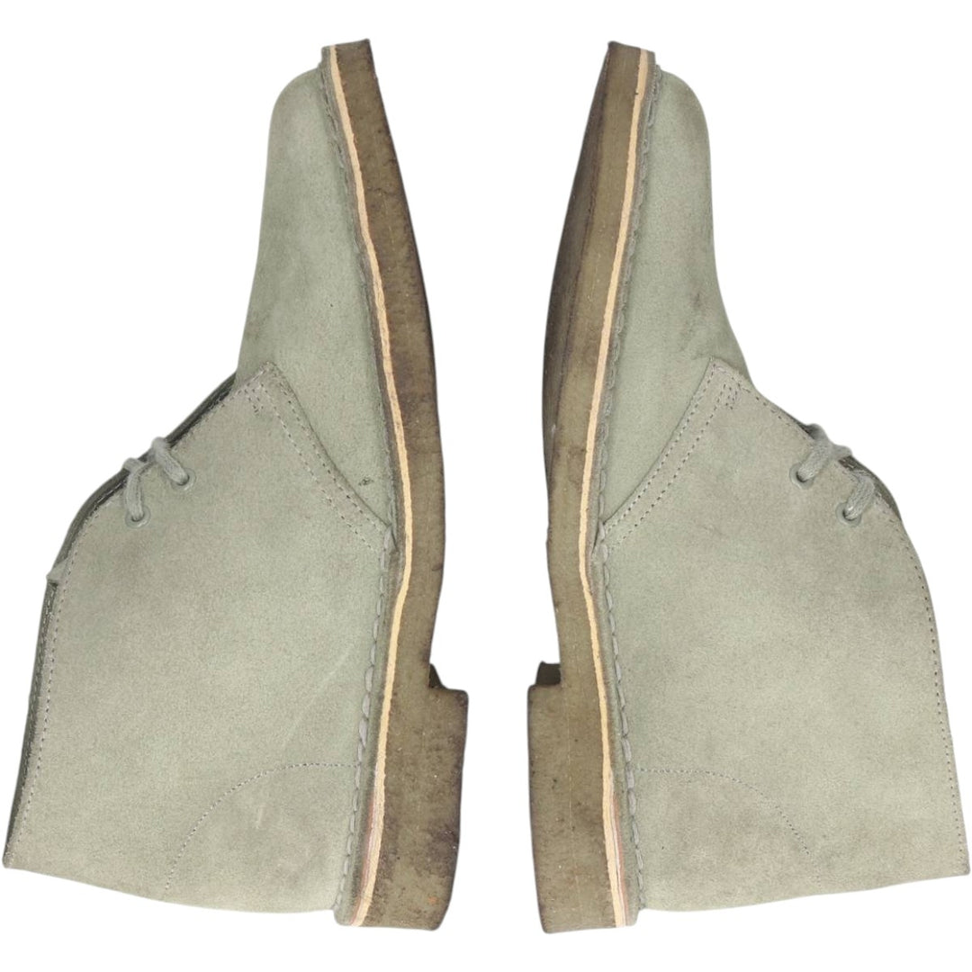 Clarks Wallabee Chukka Boots, Size 8 M Women's 25.0cm unclear Khaki type sage green Vintage Second Hand
