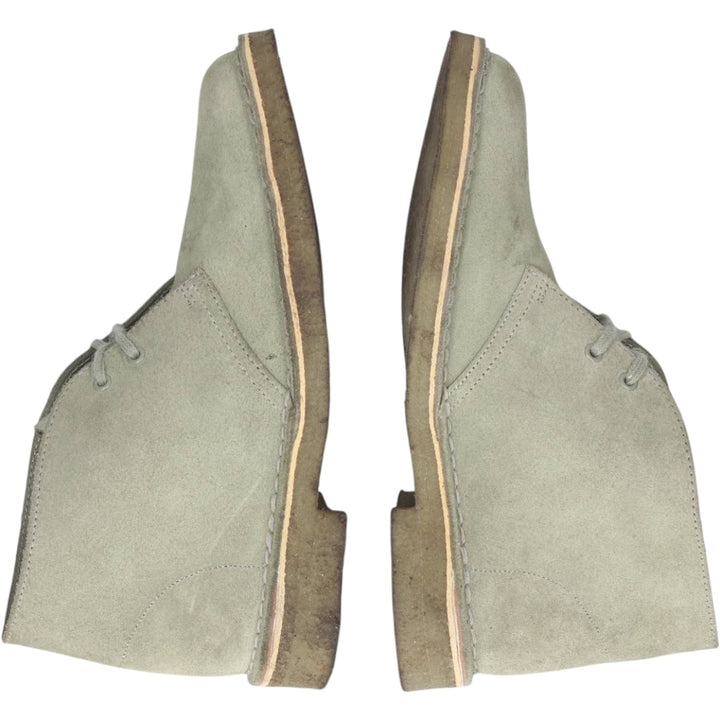 Clarks Wallabee Chukka Boots, Size 8 M Women's 25.0cm unclear Khaki type sage green Vintage Second Hand