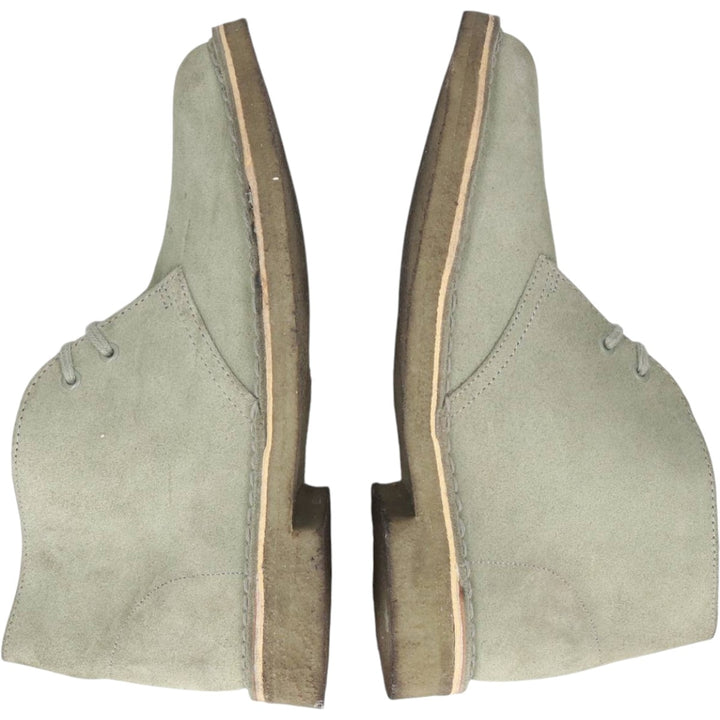 Clarks Wallabee Chukka Boots, Size 8 M Women's 25.0cm unclear Khaki type sage green Vintage Second Hand