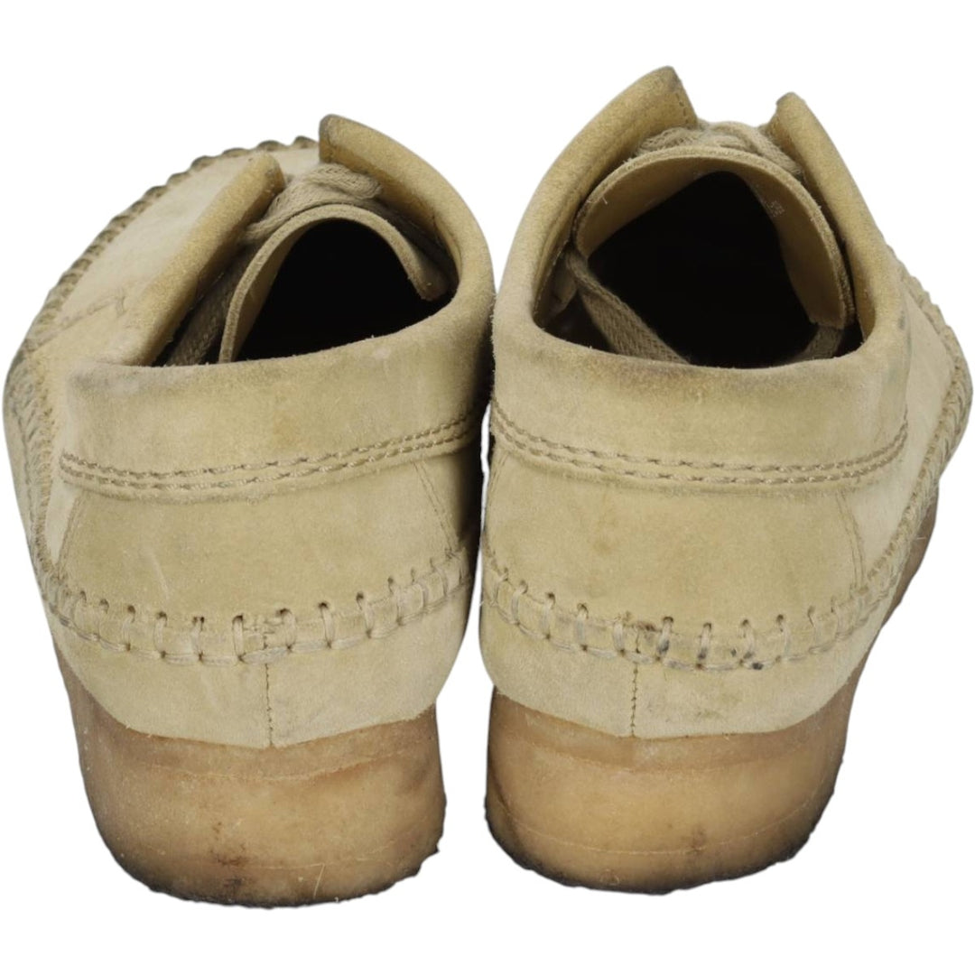 Clarks ORIGINALS WEAVER Moccasin Boots, Size 7 1/2M Women's 24.5cm unclear Beige type Vintage Second Hand