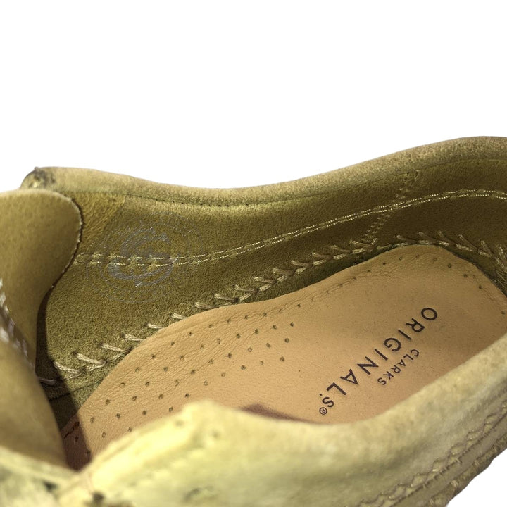 Clarks ORIGINALS WEAVER Moccasin Boots, Size 7 1/2M Women's 24.5cm unclear Beige type Vintage Second Hand
