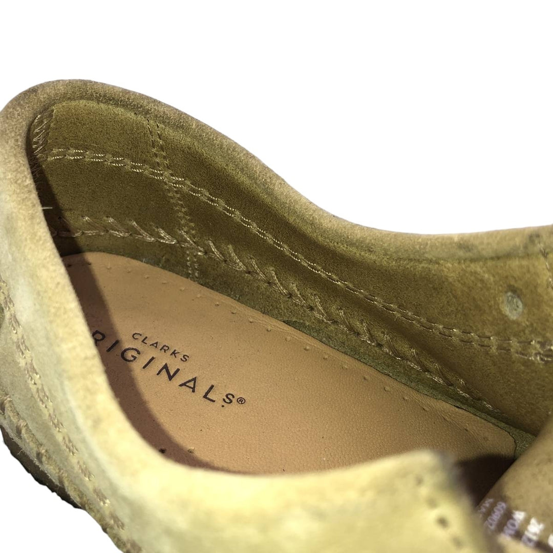 Clarks ORIGINALS WEAVER Moccasin Boots, Size 7 1/2M Women's 24.5cm unclear Beige type Vintage Second Hand