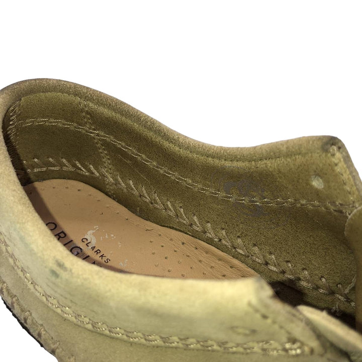 Clarks ORIGINALS WEAVER Moccasin Boots, Size 7 1/2M Women's 24.5cm unclear Beige type Vintage Second Hand