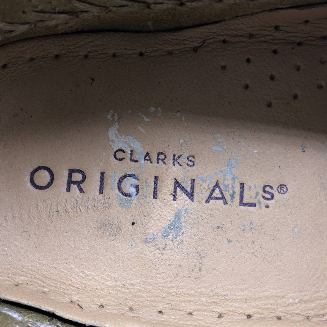Clarks ORIGINALS WEAVER Moccasin Boots, Size 7 1/2M Women's 24.5cm unclear Beige type Vintage Second Hand