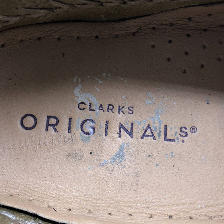 Clarks ORIGINALS WEAVER Moccasin Boots, Size 7 1/2M Women's 24.5cm unclear Beige type Vintage Second Hand