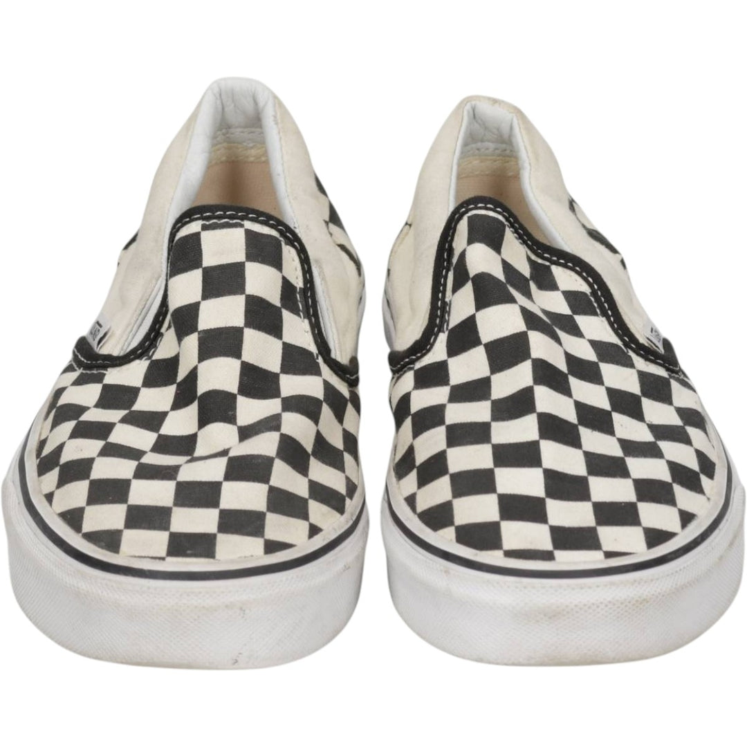 Vans Slip-On Checkerboard Sneakers, Size 6 Women's 23.0cm unclear white type Vintage Second Hand