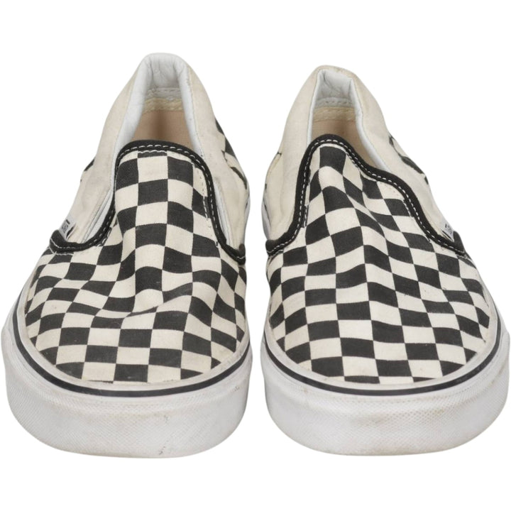 Vans Slip-On Checkerboard Sneakers, Size 6 Women's 23.0cm unclear white type Vintage Second Hand