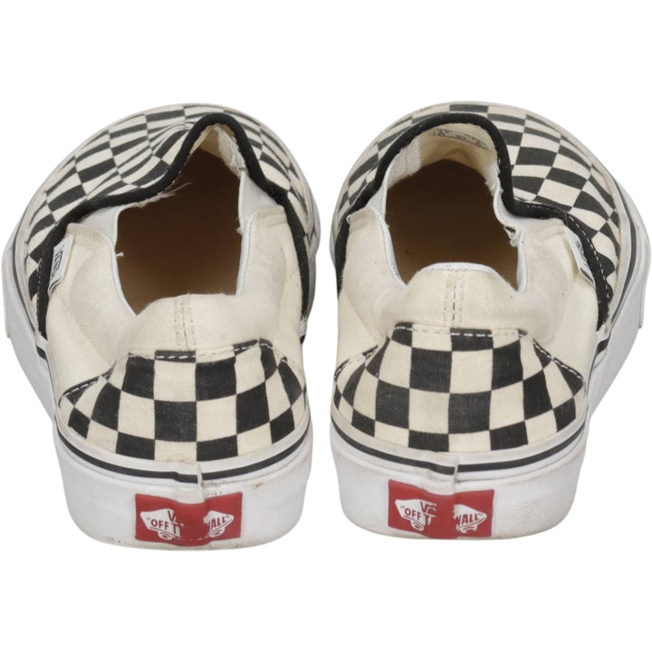 Vans Slip-On Checkerboard Sneakers, Size 6 Women's 23.0cm unclear white type Vintage Second Hand