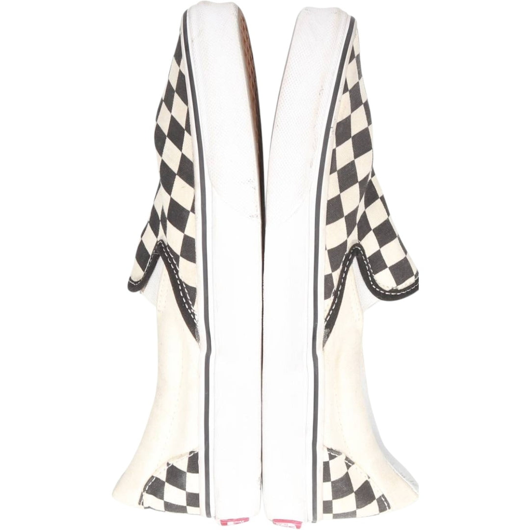 Vans Slip-On Checkerboard Sneakers, Size 6 Women's 23.0cm unclear white type Vintage Second Hand