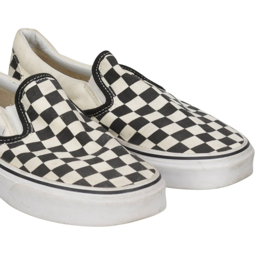 Vans Slip-On Checkerboard Sneakers, Size 6 Women's 23.0cm unclear white type Vintage Second Hand