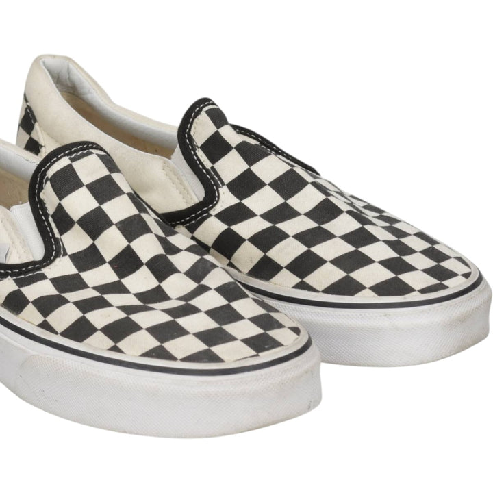Vans Slip-On Checkerboard Sneakers, Size 6 Women's 23.0cm unclear white type Vintage Second Hand