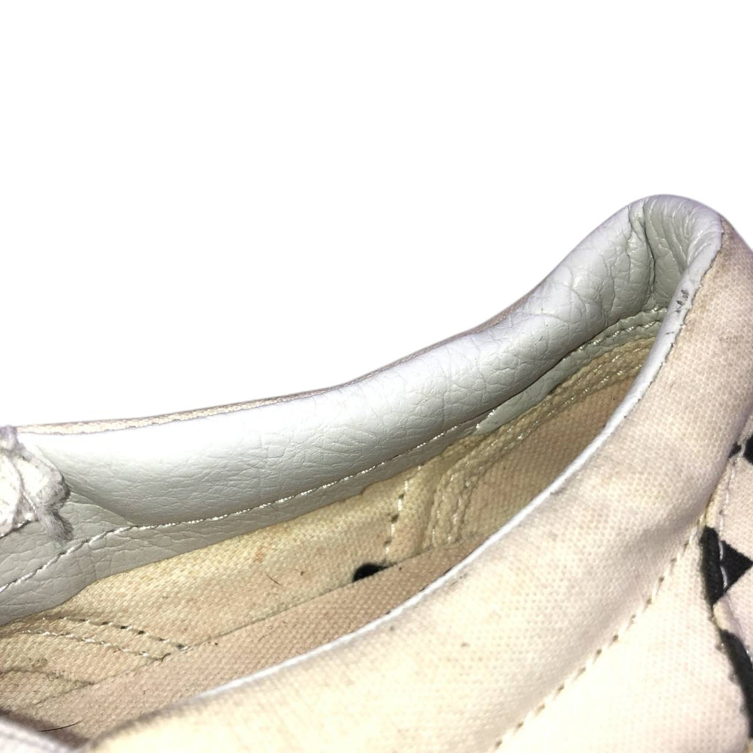 Vans Slip-On Checkerboard Sneakers, Size 6 Women's 23.0cm unclear white type Vintage Second Hand