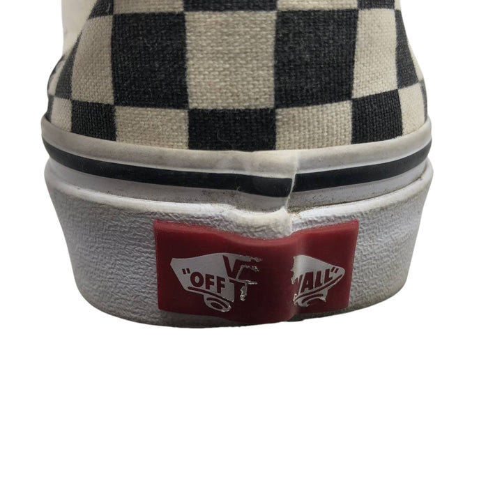 Vans Slip-On Checkerboard Sneakers, Size 6 Women's 23.0cm unclear white type Vintage Second Hand