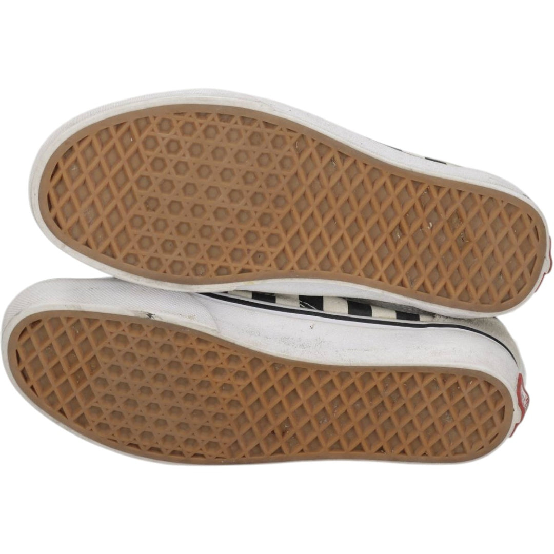 Vans Old Skool Checkerboard Sneakers, Size 5.5 Women's 22.5cm unclear Beige type Vintage Second Hand
