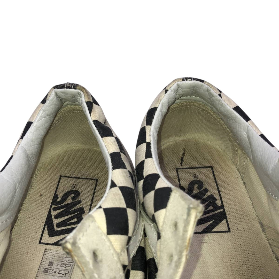 Vans Old Skool Checkerboard Sneakers, Size 5.5 Women's 22.5cm unclear Beige type Vintage Second Hand