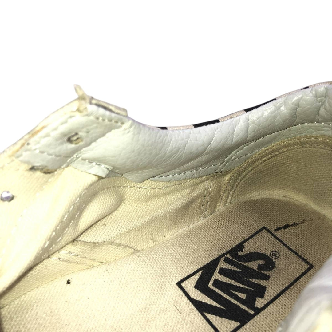 Vans Old Skool Checkerboard Sneakers, Size 5.5 Women's 22.5cm unclear Beige type Vintage Second Hand