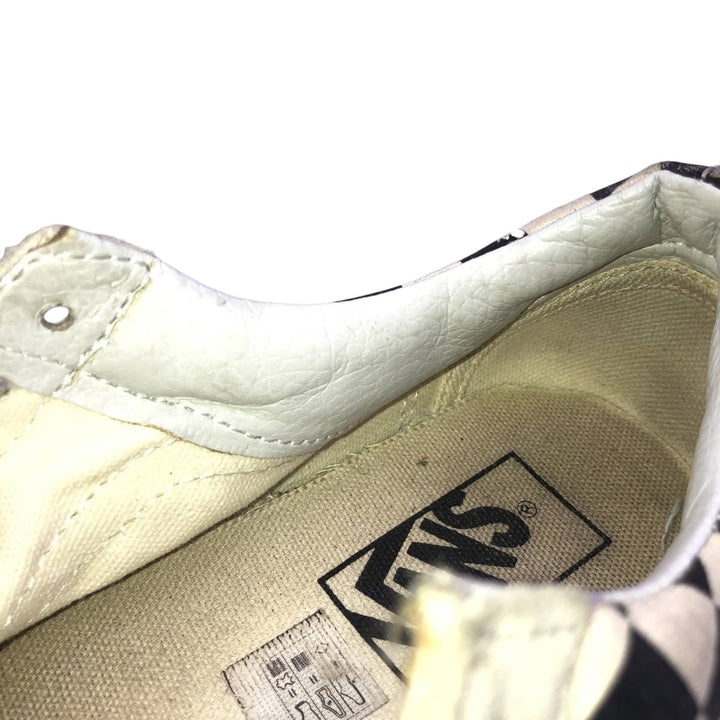 Vans Old Skool Checkerboard Sneakers, Size 5.5 Women's 22.5cm unclear Beige type Vintage Second Hand