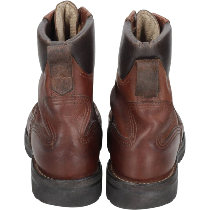Danner Gore-Tex Boot Work Boots, Made in USA, Size 7 1/2 D Men's 25.5cm genuine leather brown type Vintage Second Hand