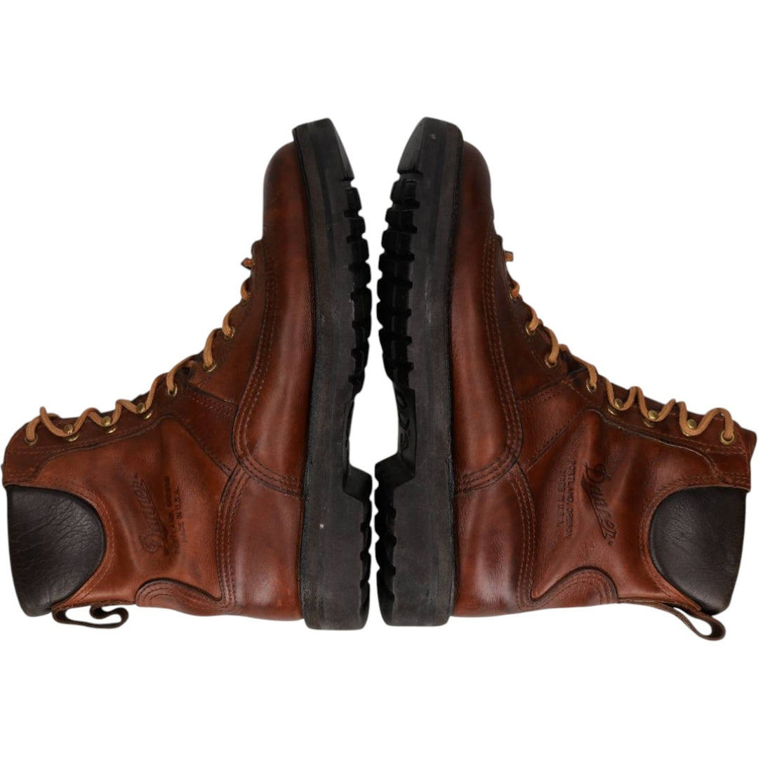 Danner Gore-Tex Boot Work Boots, Made in USA, Size 7 1/2 D Men's 25.5cm genuine leather brown type Vintage Second Hand