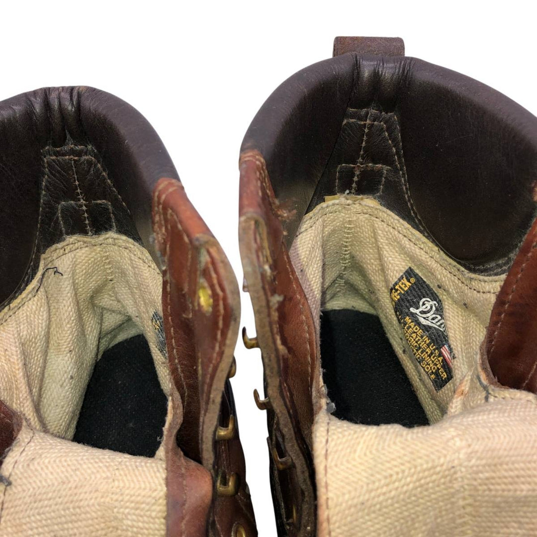 Danner Gore-Tex Boot Work Boots, Made in USA, Size 7 1/2 D Men's 25.5cm genuine leather brown type Vintage Second Hand