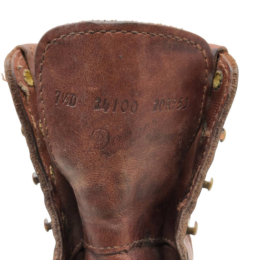 Danner Gore-Tex Boot Work Boots, Made in USA, Size 7 1/2 D Men's 25.5cm genuine leather brown type Vintage Second Hand