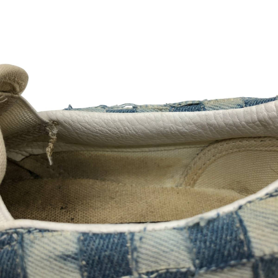 Vans all-over botanical pattern platform sneakers (sample) size 5.5 Women's 22.5cm unclear blue type Vintage Second Hand