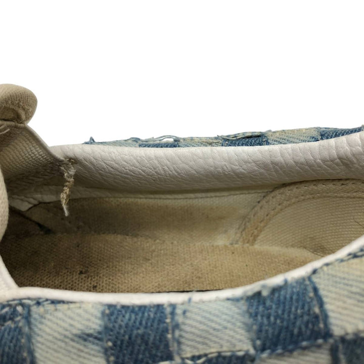 Vans all-over botanical pattern platform sneakers (sample) size 5.5 Women's 22.5cm unclear blue type Vintage Second Hand
