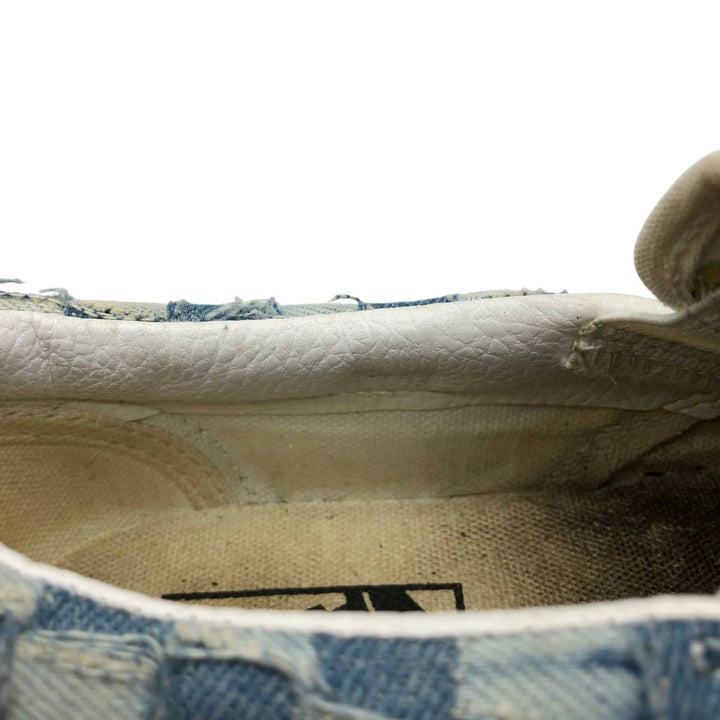 Vans all-over botanical pattern platform sneakers (sample) size 5.5 Women's 22.5cm unclear blue type Vintage Second Hand