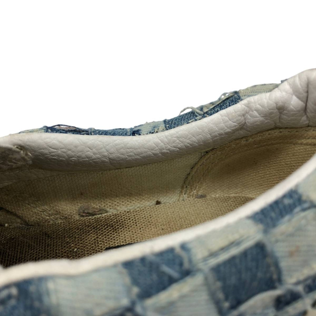 Vans all-over botanical pattern platform sneakers (sample) size 5.5 Women's 22.5cm unclear blue type Vintage Second Hand
