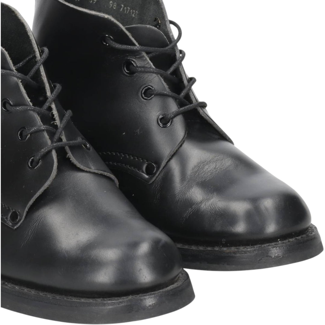 SEGARRA Lace-up Boots, Size 40 Women's 25.0cm unclear black type Vintage Second Hand